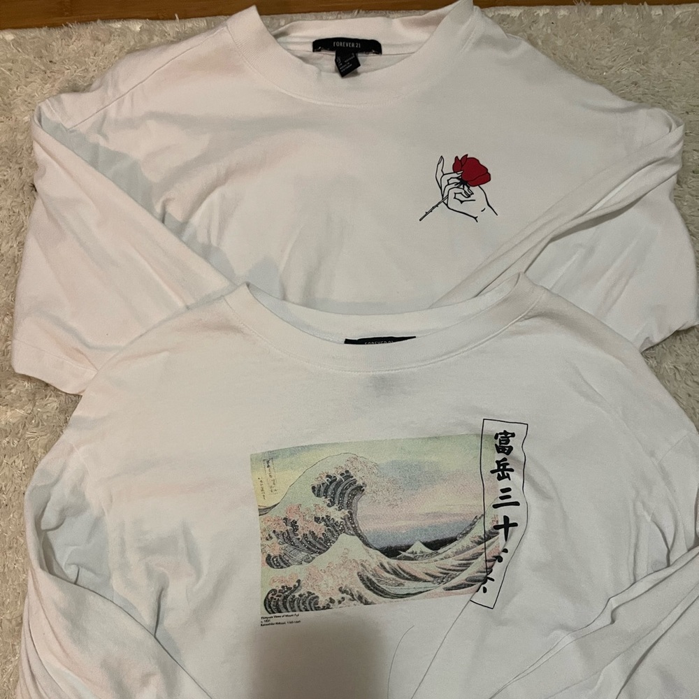 Two Long Sleeve Tank Tops